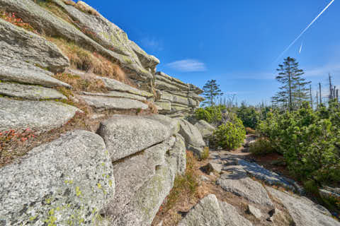 Gemeinde Neureichenau Landkreis Freyung-Grafenau Plöckenstein (Dirschl Johann) Deutschland FRG